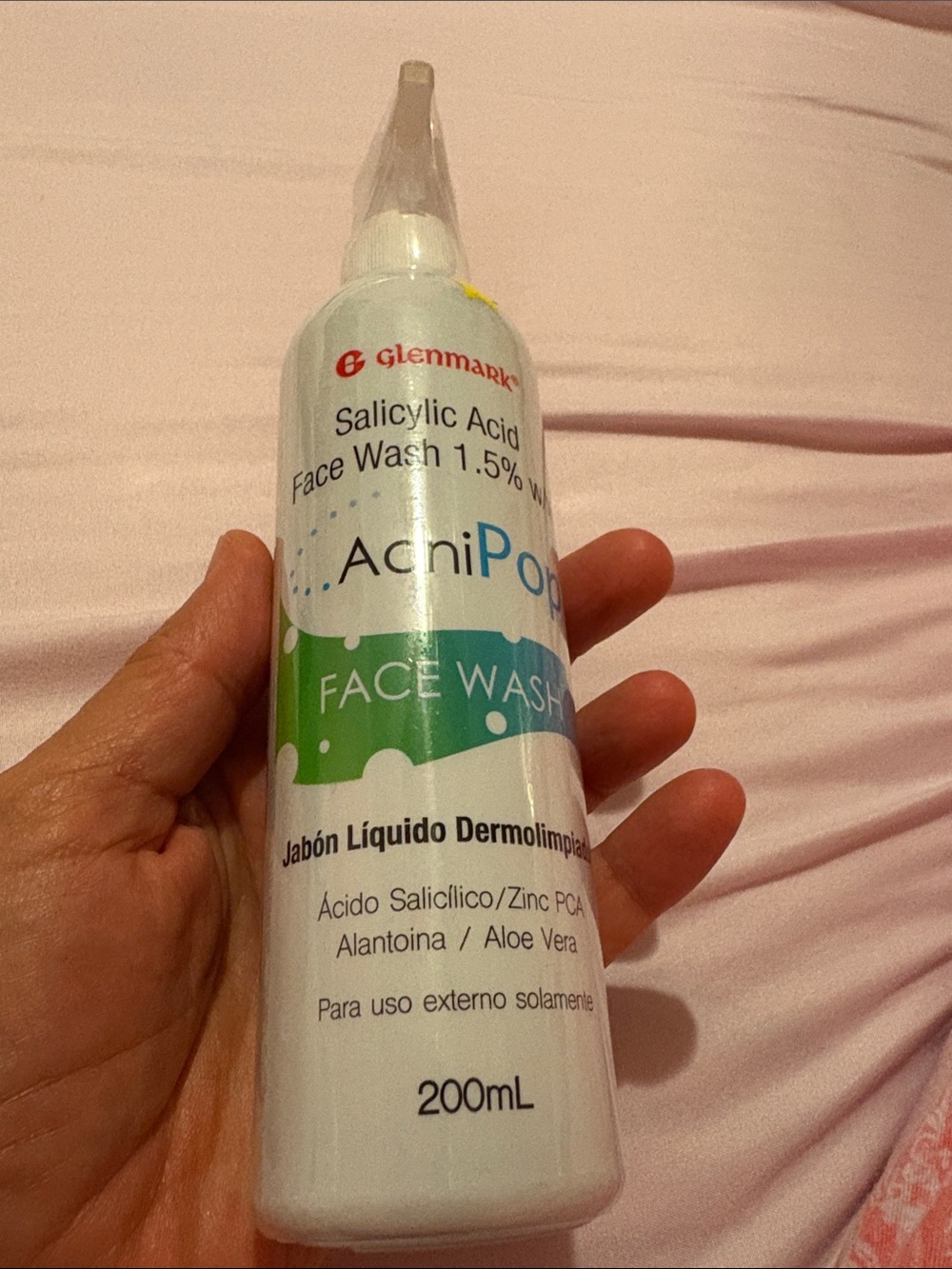 AcniPox Salicylic Acid Face Wash 200mL - White/Green